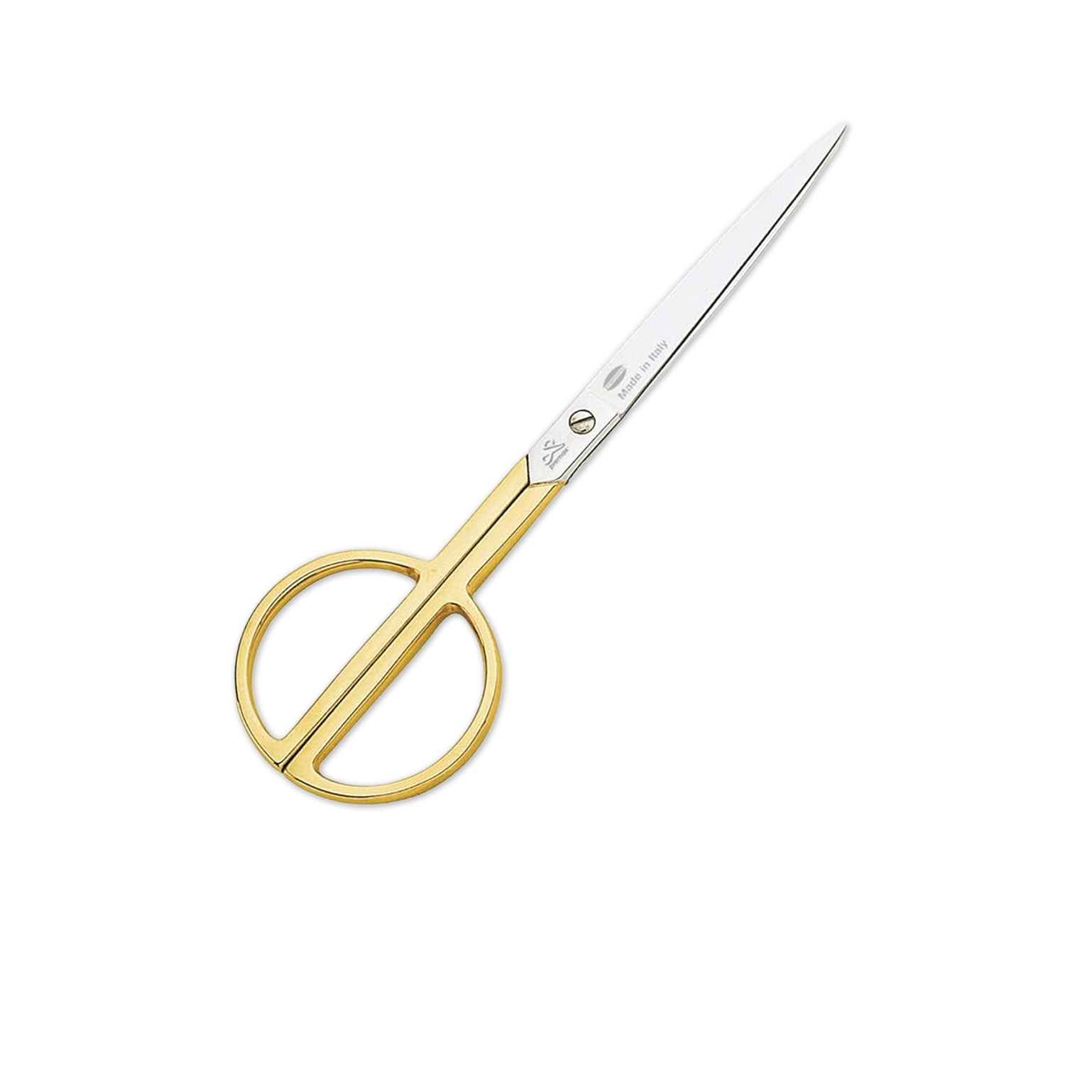 Gold Paper Scissors Round Grip