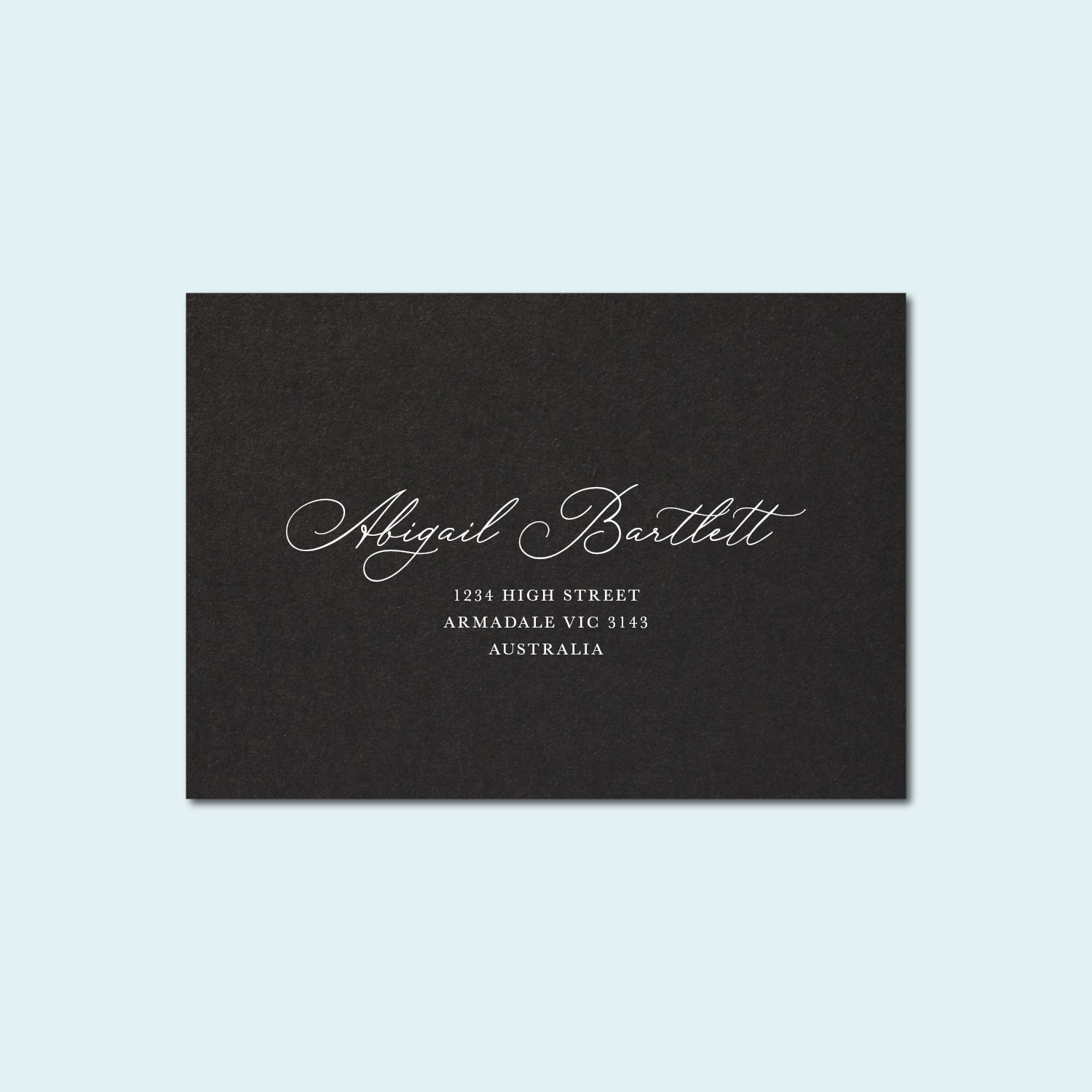 C5 Matte Black Envelopes