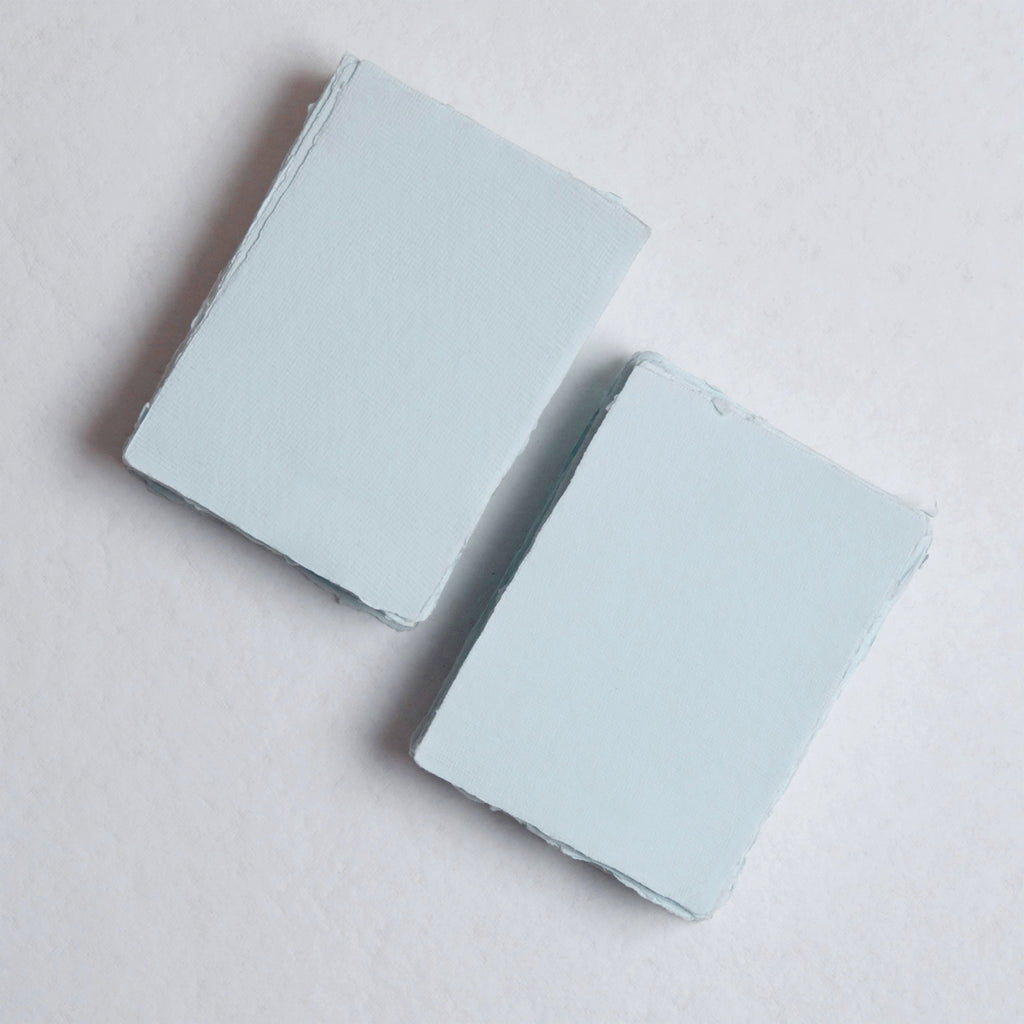 Sky Blue Aura Handmade 4 Bar Card