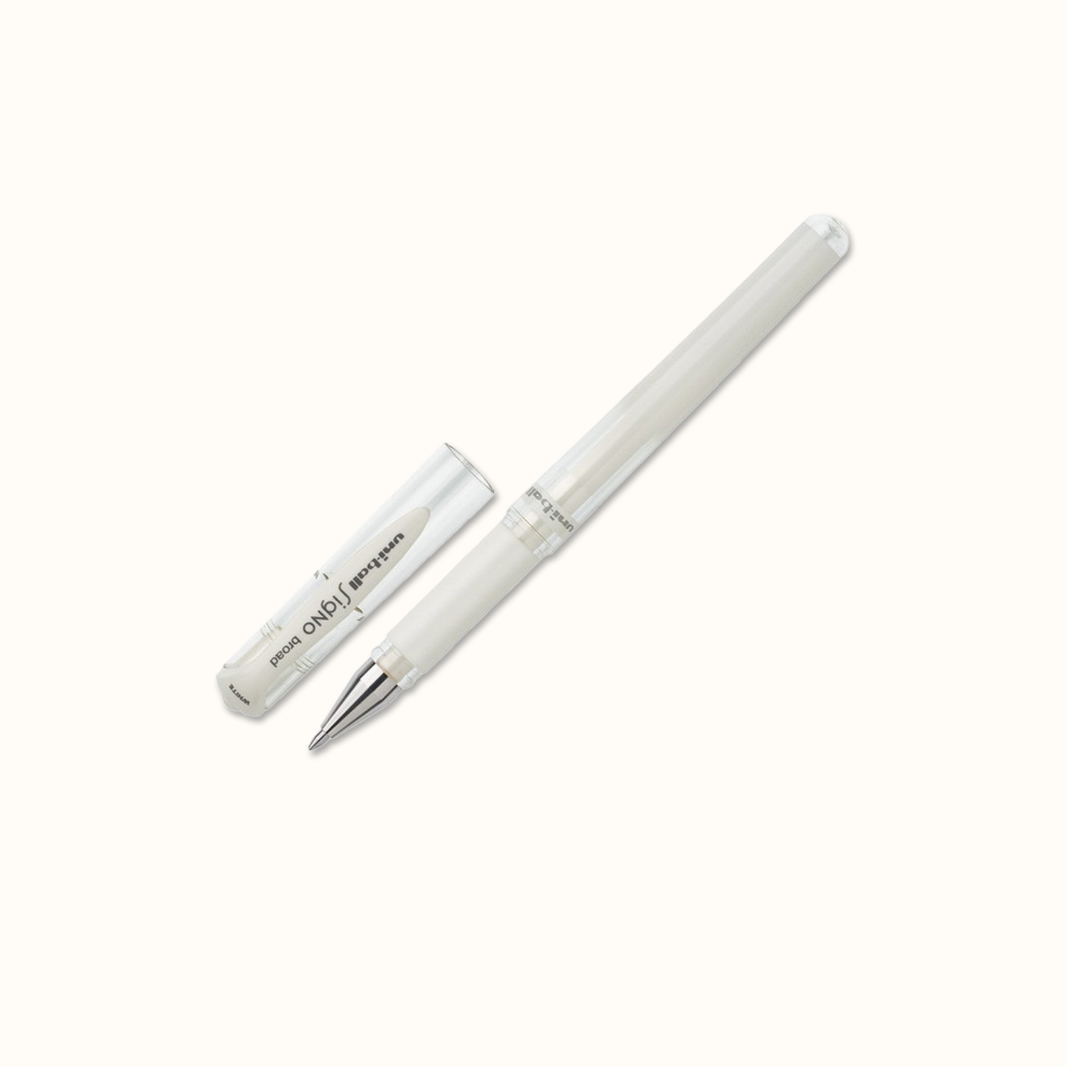 Uni-Ball Signo Broad White Gel Pen