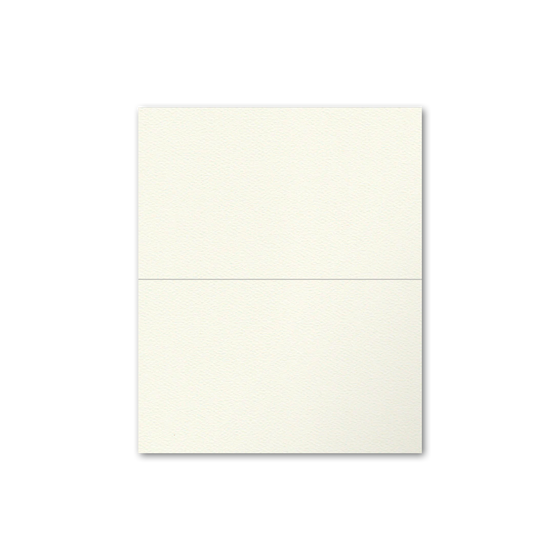 Folded Place Cards - Felt Cream