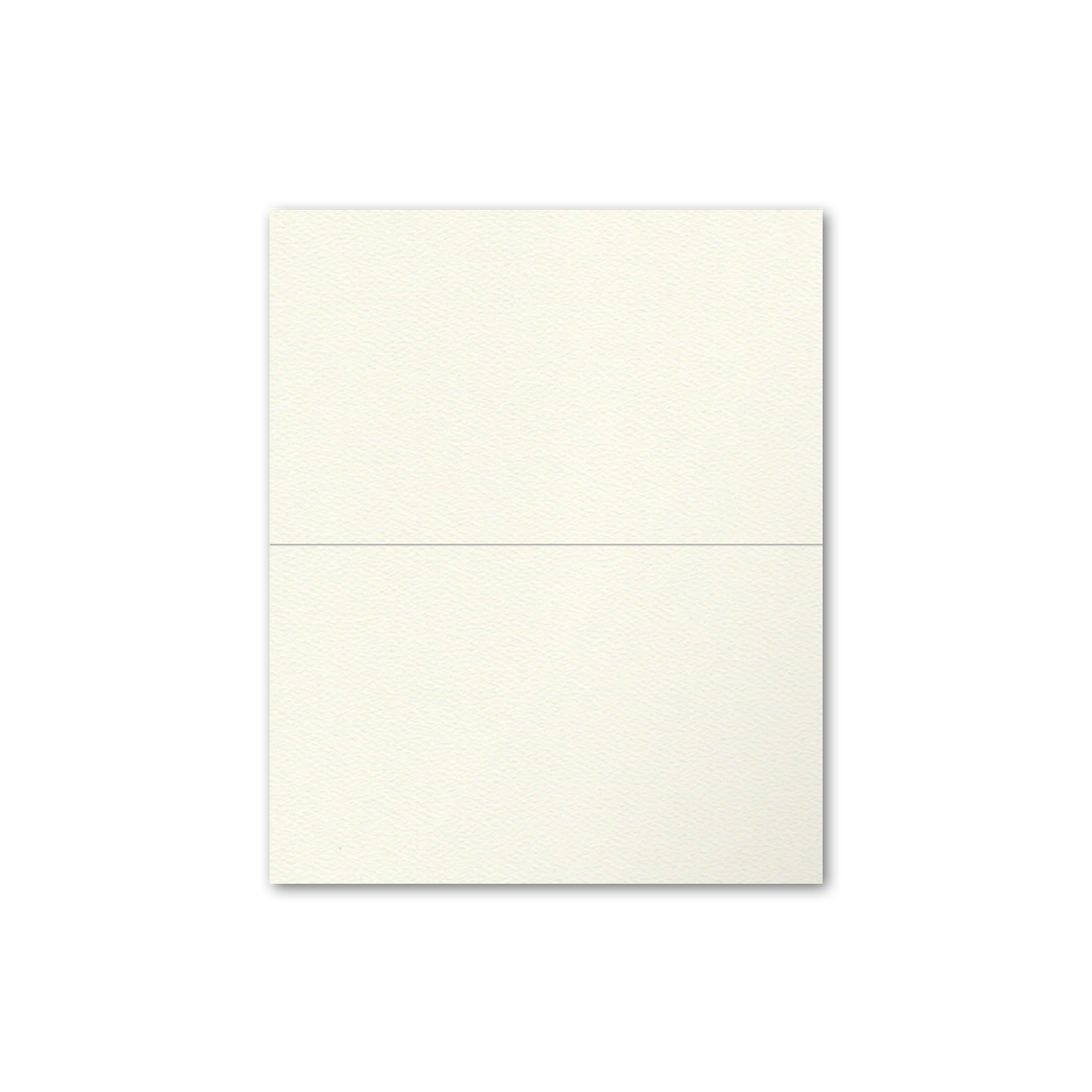 Folded Place Cards - Felt Cream