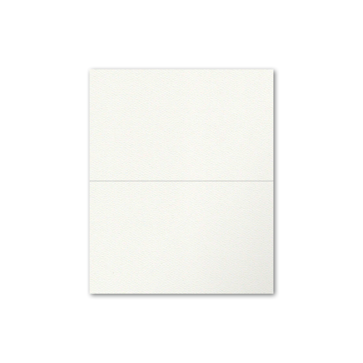 Folded Place Cards - Felt White