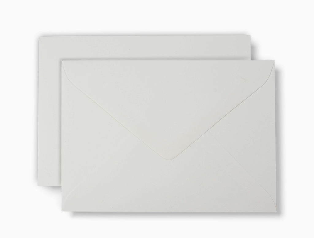 C5 Felt White Envelopes