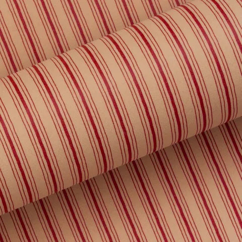 Kraft Stripe Wrapping Paper