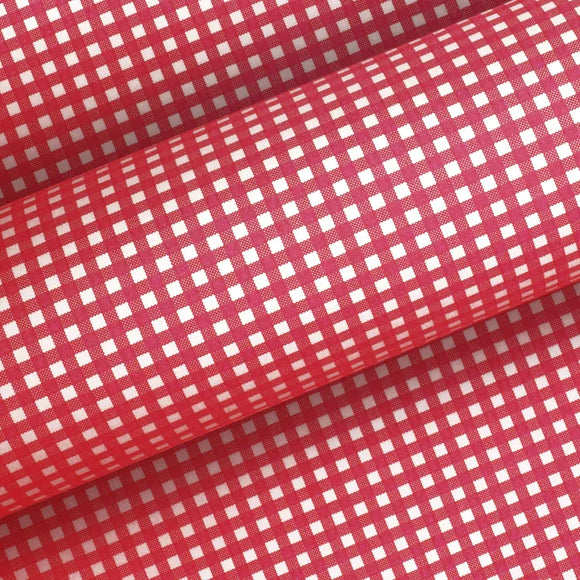 Red Gingham Wrapping Paper