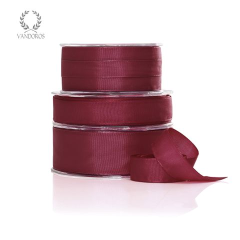Burgundy Taffeta Ribbon