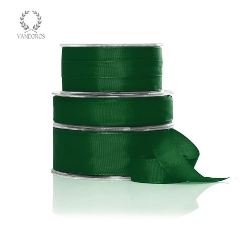 Hunter Green Taffeta Ribbon