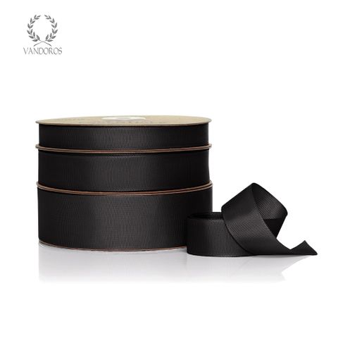 Black Grosgrain Ribbon