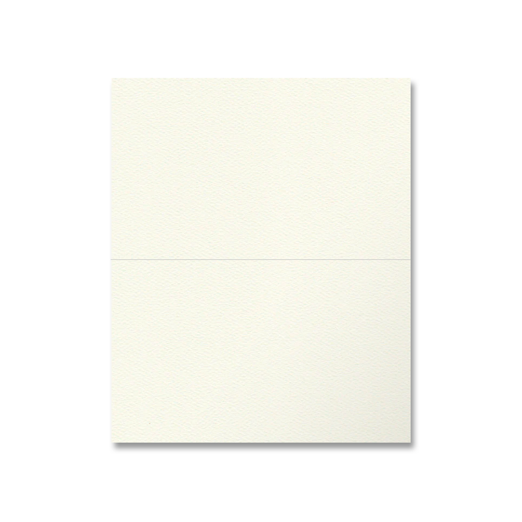 Folded Place Cards - Felt Cream