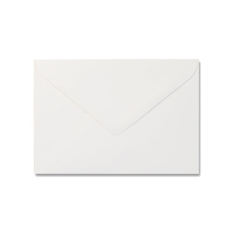 C5 Felt White Envelopes for Wedding Invitations